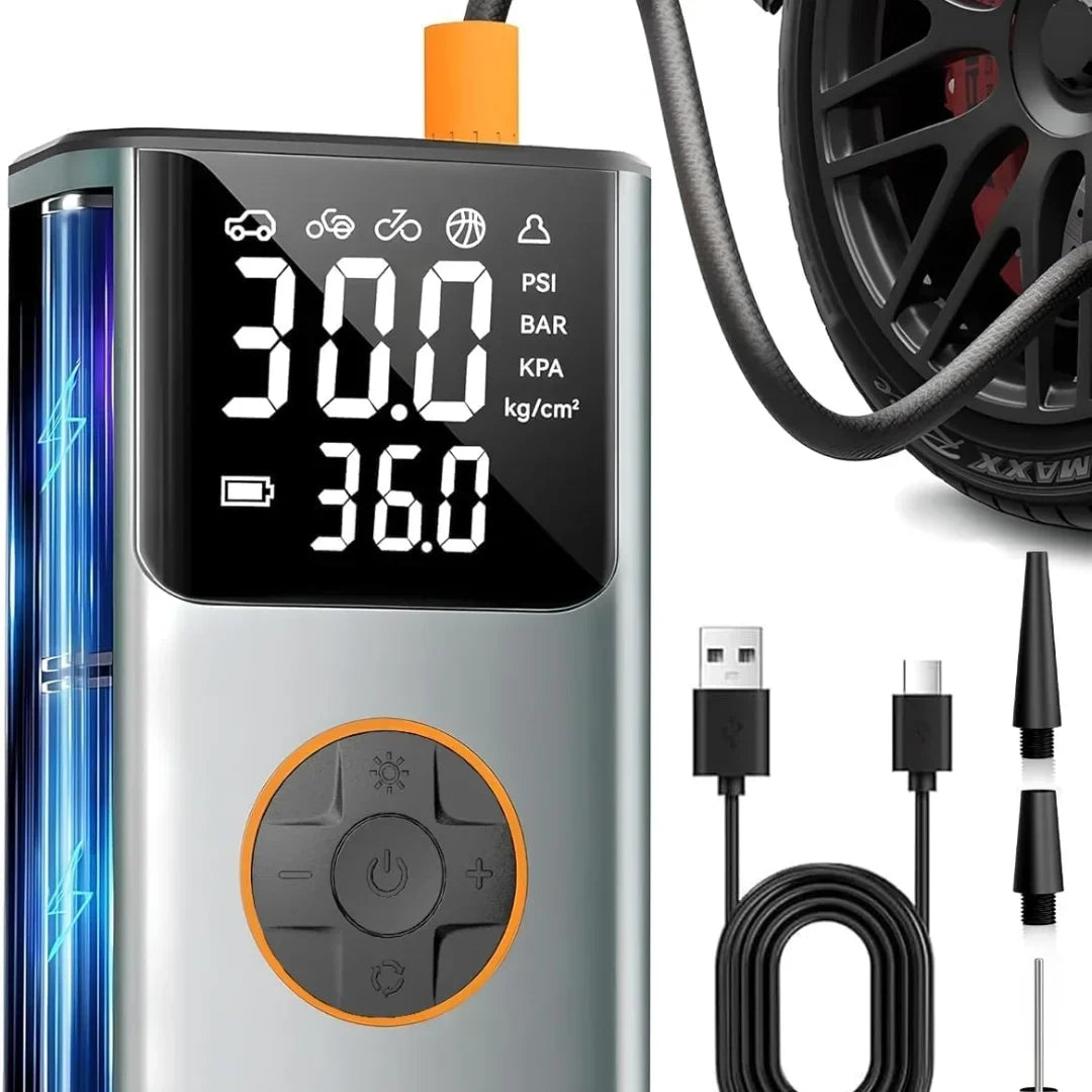 Portable Digital Air Compressor Tire Inflator