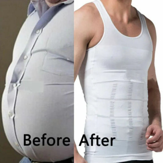 Slim and Lift Men's Body Shaper – Compression Vest